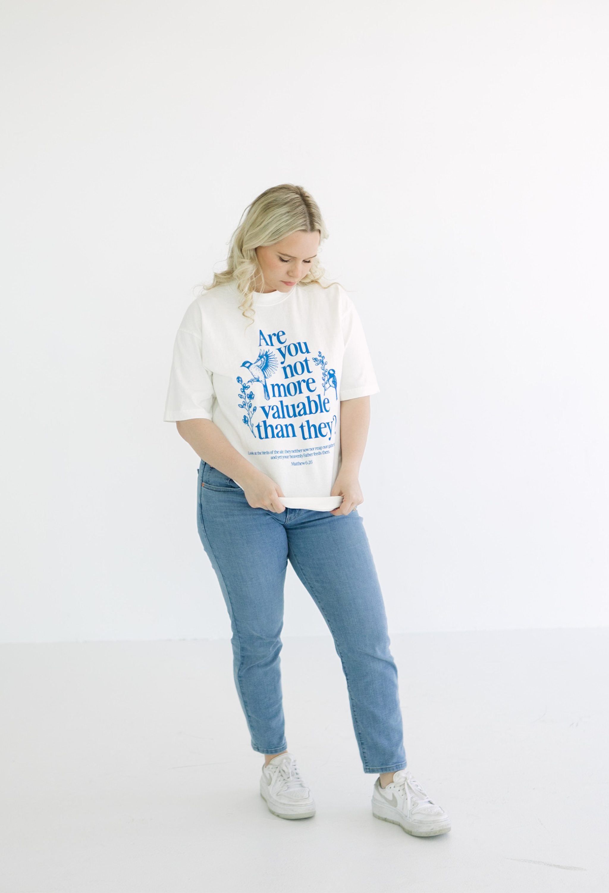 look at the birds tee