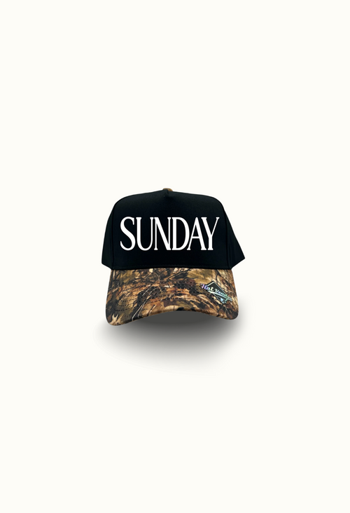 camo sunday cap [pre-order]