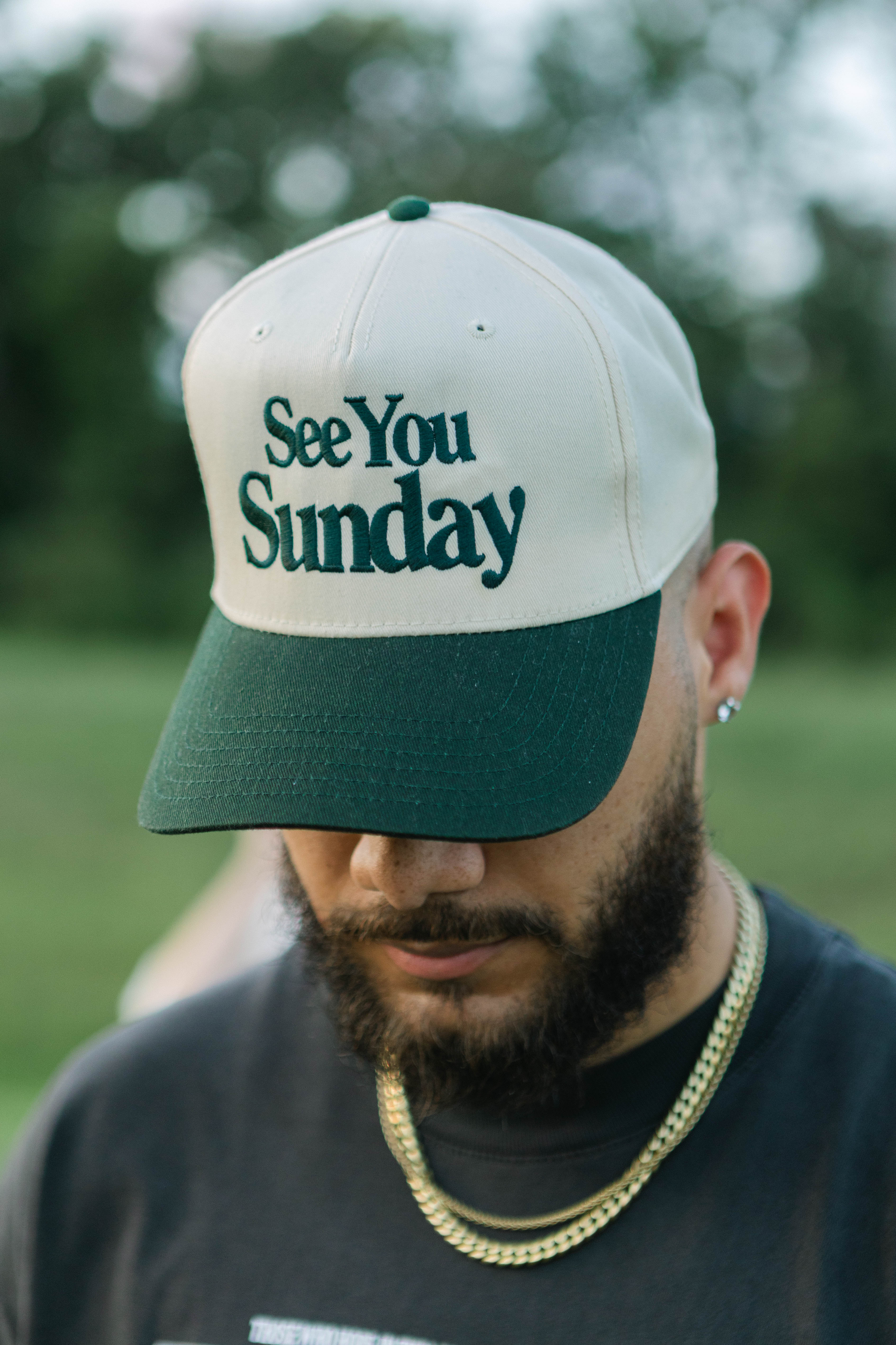 see you sunday cap