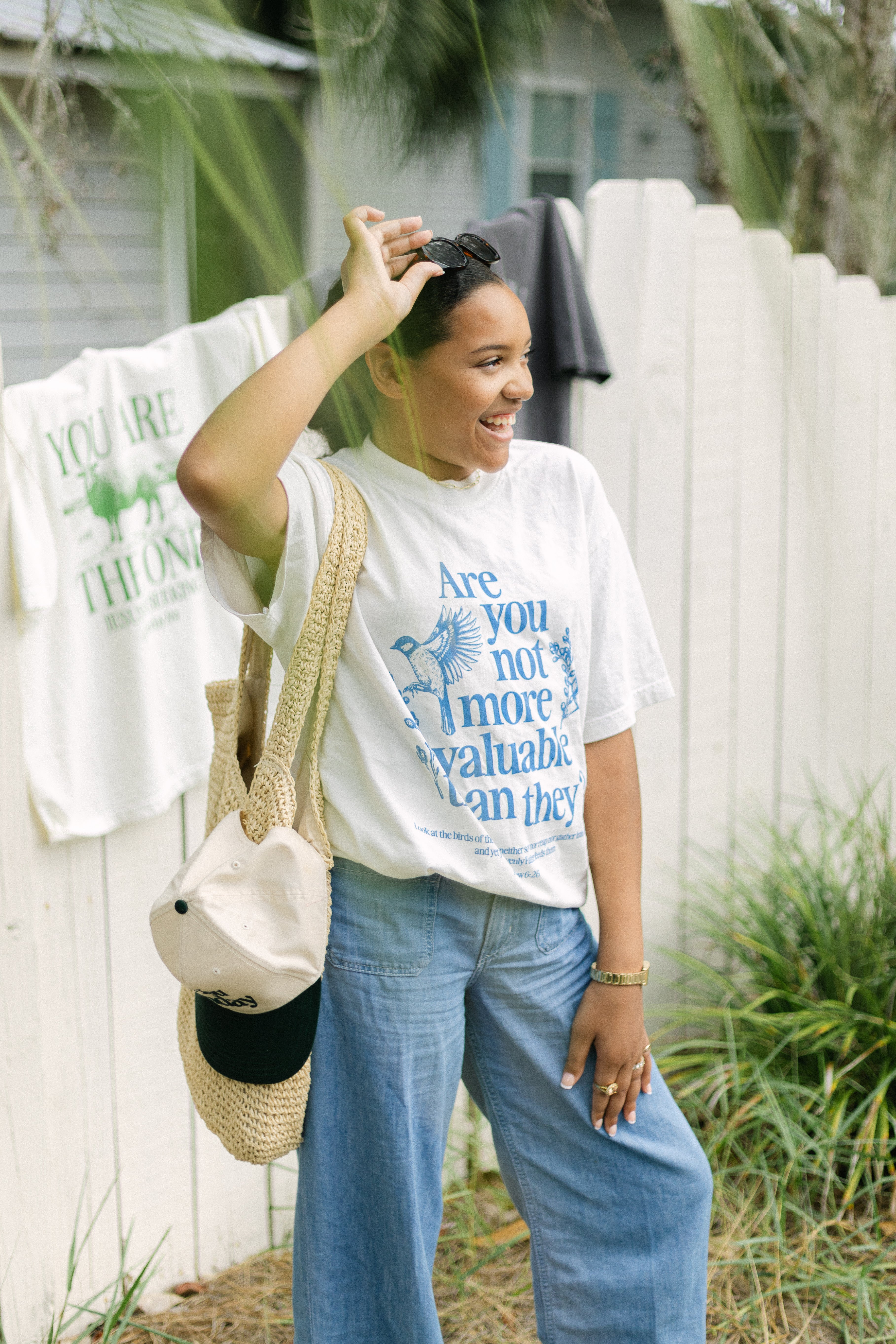 look at the birds tee