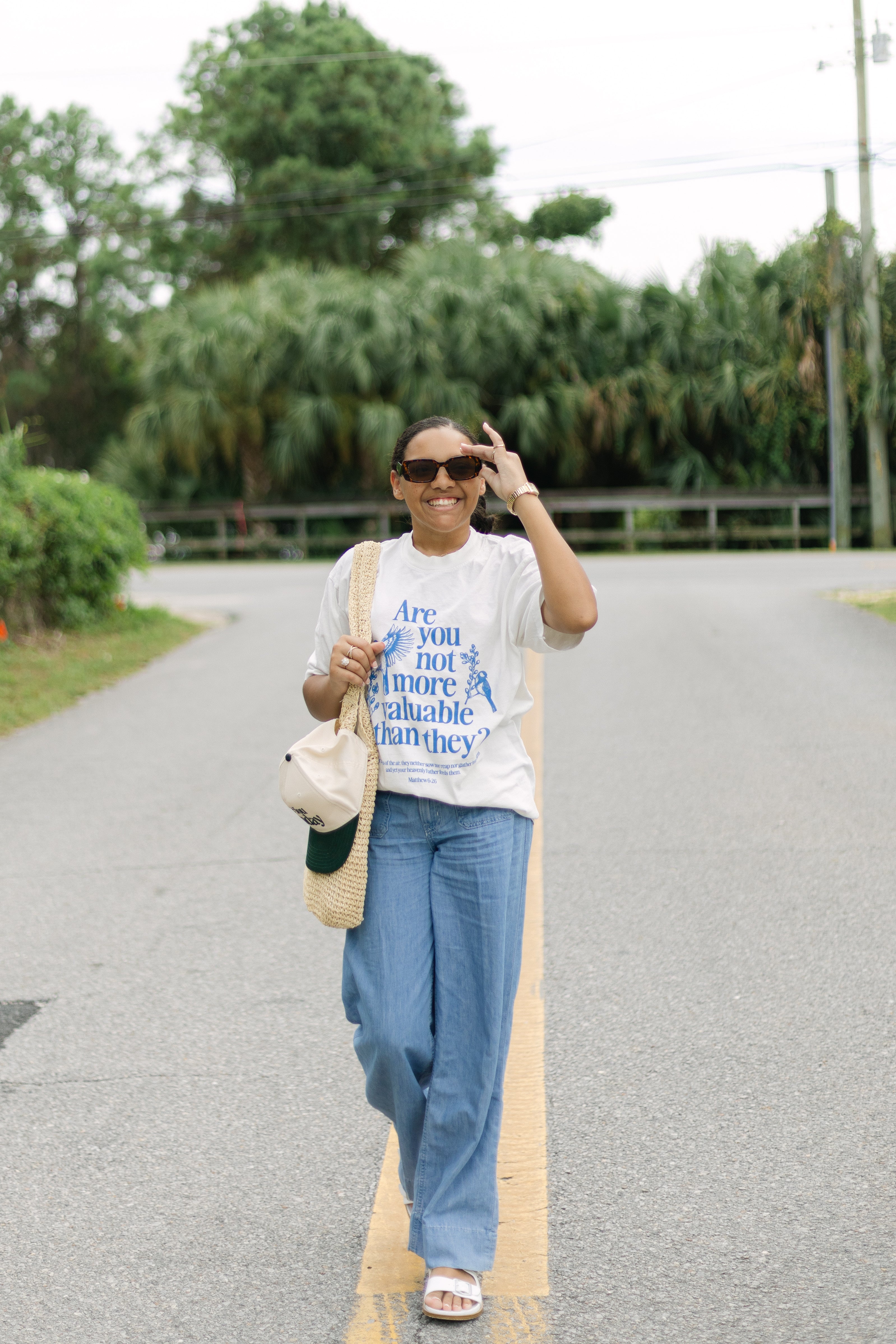 look at the birds tee