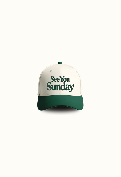 see you sunday cap