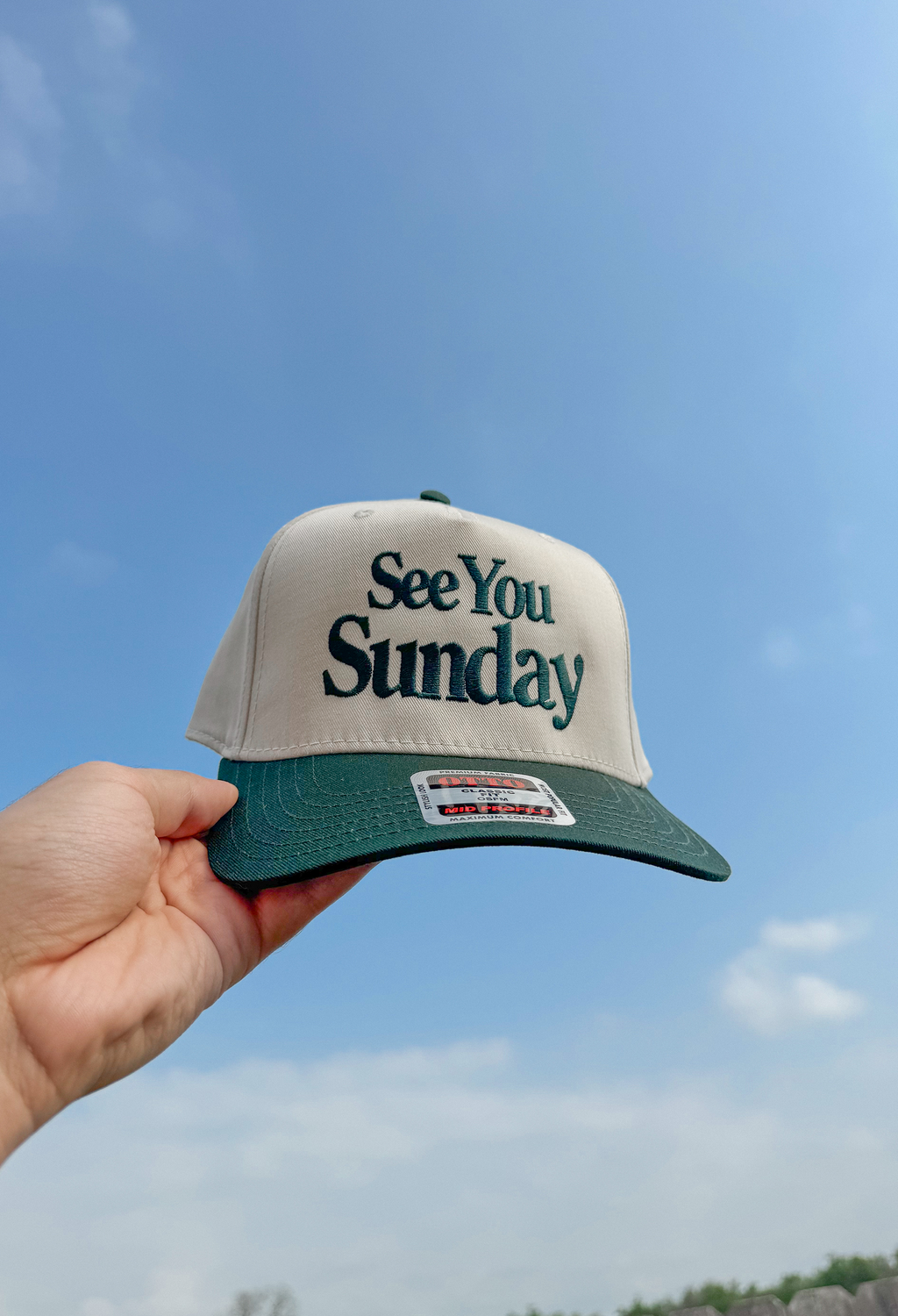 see you sunday cap